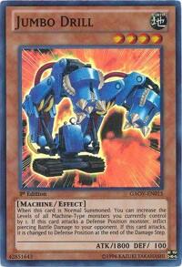 Jumbo Drill - Galactic Overlord (GAOV) #GAOV-EN015 - Super Rare YuGiOh Trading Card
