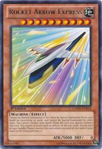 Rocket Arrow Express - Galactic Overlord (GAOV) #GAOV-EN016 - Rare YuGiOh Trading Card