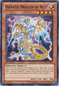 Hieratic Dragon of Nuit - Galactic Overlord (GAOV) #GAOV-EN018 - Common / Short Print YuGiOh Trading Card