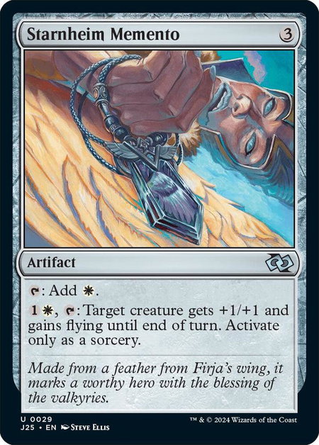 Starnheim Memento - Foundations Jumpstart Magic: The Gathering trading card