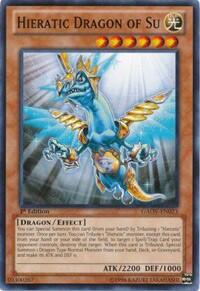 Hieratic Dragon of Su - Galactic Overlord (GAOV) #GAOV-EN023 - Common / Short Print YuGiOh Trading Card