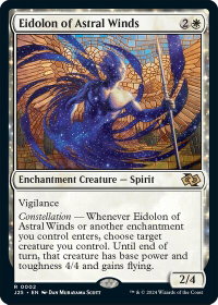 Eidolon of Astral Winds - Foundations Jumpstart (J25) #2 - Rare Magic: The Gathering Trading Card