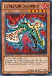 Evolsaur Darwino - Galactic Overlord (GAOV) #GAOV-EN027 - Common / Short Print YuGiOh Trading Card