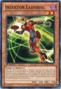 Inzektor Ladybug - Galactic Overlord YuGiOh trading card