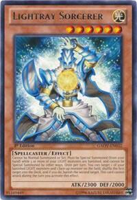 Lightray Sorcerer - Galactic Overlord (GAOV) #GAOV-EN032 - Rare YuGiOh Trading Card