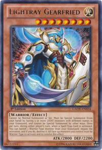 Lightray Gearfried - Galactic Overlord YuGiOh trading card
