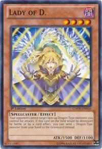 Lady of D. - Galactic Overlord (GAOV) #GAOV-EN036 - Common / Short Print YuGiOh Trading Card