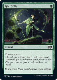 Go Forth - Foundations Jumpstart (J25) #20 - Common Magic: The Gathering Trading Card
