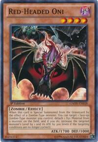 Red-Headed Oni - Galactic Overlord (GAOV) #GAOV-EN038 - Common / Short Print YuGiOh Trading Card