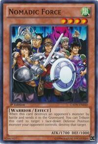 Nomadic Force - Galactic Overlord (GAOV) #GAOV-EN040 - Common / Short Print YuGiOh Trading Card