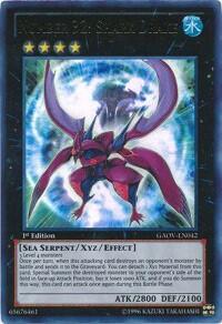 Number 32: Shark Drake - Galactic Overlord (GAOV) #GAOV-EN042 - Ultra Rare YuGiOh Trading Card