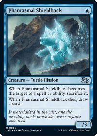 Phantasmal Shieldback - Foundations Jumpstart (J25) #8 - Uncommon Magic: The Gathering Trading Card