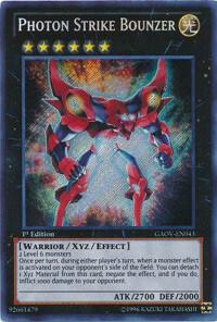 Photon Strike Bounzer - Galactic Overlord YuGiOh trading card