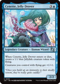 Cynette, Jelly Drover (Anime) - Foundations Jumpstart (J25) #35 - Uncommon Magic: The Gathering Trading Card