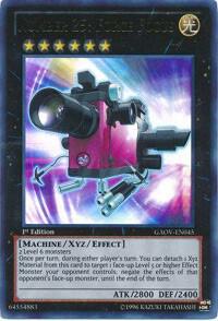 Number 25: Force Focus - Galactic Overlord YuGiOh trading card