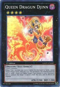 Queen Dragun Djinn - Galactic Overlord (GAOV) #GAOV-EN049 - Super Rare YuGiOh Trading Card
