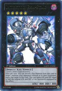 Inzektor Exa-Stag - Galactic Overlord YuGiOh trading card