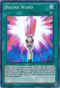 Bound Wand - Galactic Overlord (GAOV) #GAOV-EN051 - Super Rare YuGiOh Trading Card