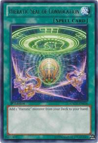 Hieratic Seal of Convocation - Galactic Overlord YuGiOh trading card