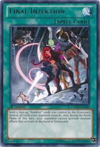 Final Inzektion - Galactic Overlord YuGiOh trading card