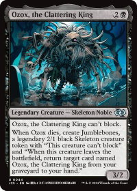 Ozox, the Clattering King (Anime) - Foundations Jumpstart (J25) #44 - Uncommon Magic: The Gathering Trading Card