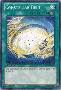 Constellar Belt - Galactic Overlord YuGiOh trading card