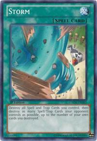 Storm - Galactic Overlord YuGiOh trading card