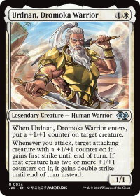 Urdnan, Dromoka Warrior (Anime) - Foundations Jumpstart (J25) #34 - Uncommon Magic: The Gathering Trading Card