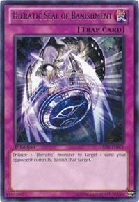 Hieratic Seal of Banishment - Galactic Overlord (GAOV) #GAOV-EN071 - Rare YuGiOh Trading Card