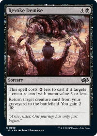 Revoke Demise - Foundations Jumpstart (J25) #10 - Common Magic: The Gathering Trading Card