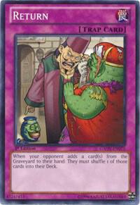 Return - Galactic Overlord YuGiOh trading card