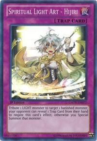 Spiritual Light Art - Hijiri - Galactic Overlord YuGiOh trading card
