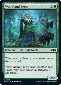 Woodland Liege - Foundations Jumpstart (J25) #27 - Common Magic: The Gathering Trading Card