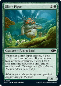 Slimy Piper - Foundations Jumpstart (J25) #25 - Common Magic: The Gathering Trading Card