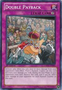 Double Payback - Galactic Overlord YuGiOh trading card