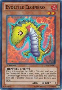 Evoltile Elginero - Galactic Overlord YuGiOh trading card