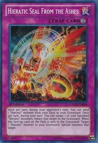 Hieratic Seal From the Ashes - Galactic Overlord YuGiOh trading card