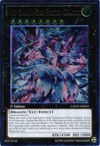 Neo Galaxy-Eyes Photon Dragon (UTR) - Galactic Overlord YuGiOh trading card