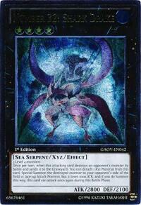 Number 32: Shark Drake (UTR) - Galactic Overlord (GAOV) #GAOV-EN042 - Ultimate Rare YuGiOh Trading Card