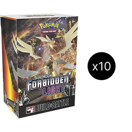 Forbidden Light Prerelease Kit Display - SM - Forbidden Light Pokémon trading card