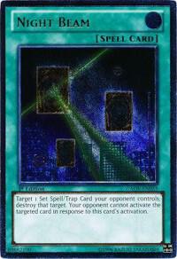 Night Beam (UTR) - Galactic Overlord YuGiOh trading card