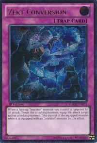 Zekt Conversion (UTR) - Galactic Overlord (GAOV) #GAOV-EN073 - Ultimate Rare YuGiOh Trading Card