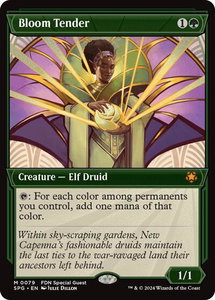 Bloom Tender (Showcase) - Special Guests (SPG) #79 - Mythic Rare Magic: The Gathering Trading Card
