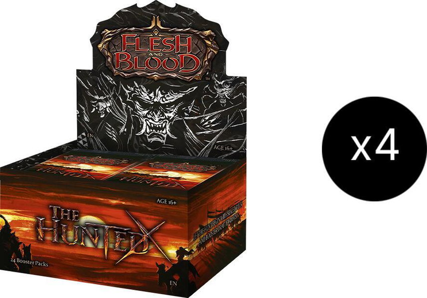 The Hunted Booster Box Case trading card from The Hunted The Hunted Booster Box Case - The Hunted Flesh and Blood trading card