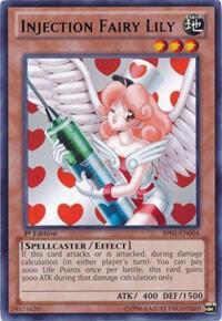 Injection Fairy Lily trading card from Battle Pack: Epic Dawn Injection Fairy Lily - Battle Pack: Epic Dawn YuGiOh trading card