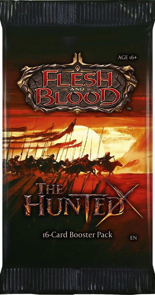 The Hunted Booster Pack - The Hunted Flesh and Blood trading card