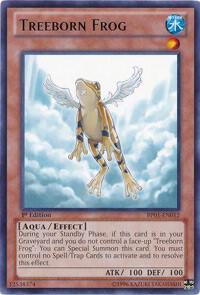 Treeborn Frog trading card from Battle Pack: Epic Dawn Treeborn Frog - Battle Pack: Epic Dawn YuGiOh trading card
