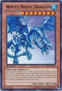 White Night Dragon - Battle Pack: Epic Dawn (BP01) #BP01-EN016 - Rare YuGiOh Trading Card