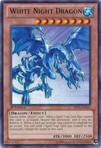 White Night Dragon - Battle Pack: Epic Dawn (BP01) #BP01-EN016 - Rare YuGiOh Trading Card