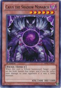 Caius the Shadow Monarch - Battle Pack: Epic Dawn YuGiOh trading card